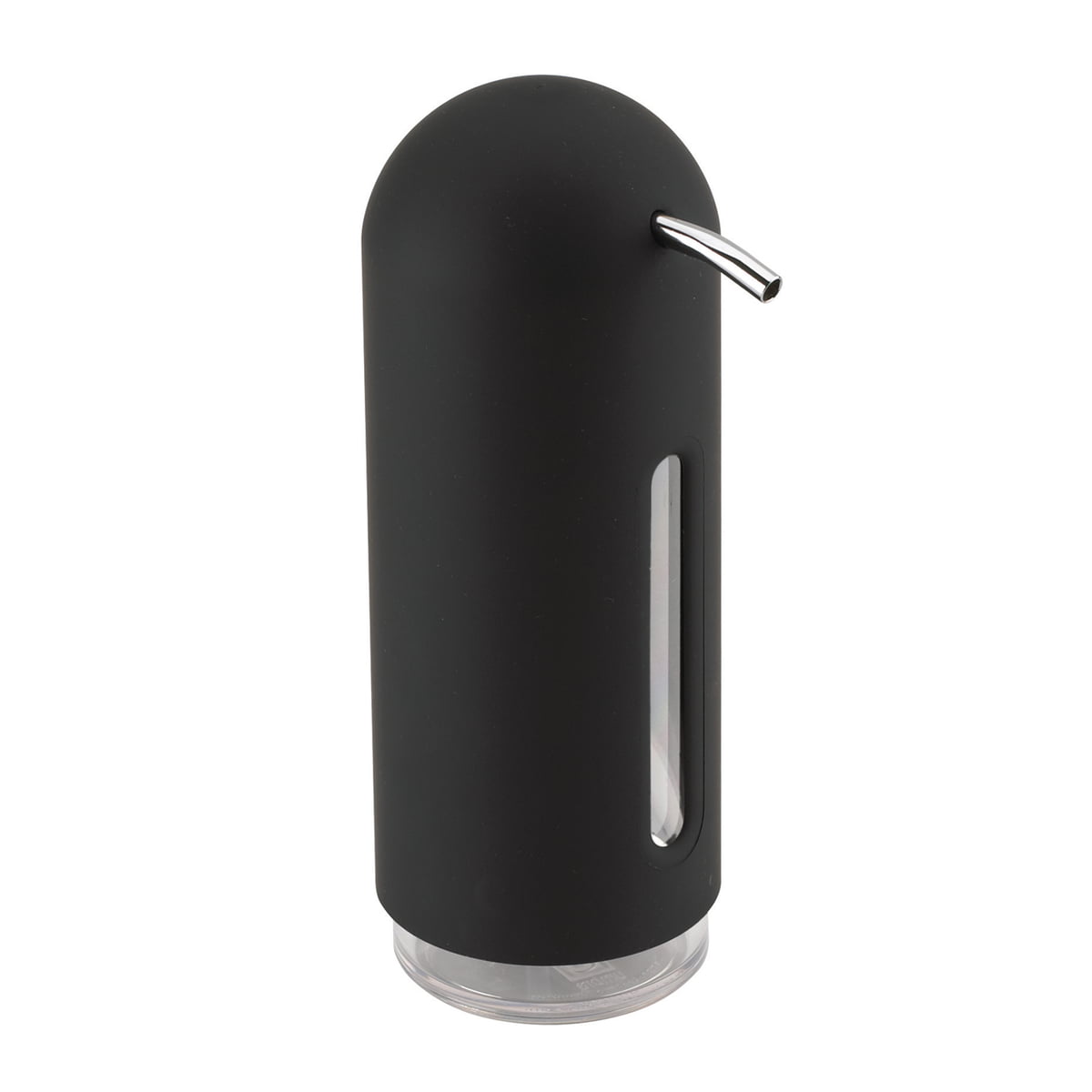 Negro 330190040 Umbra Kitchen & Entertaining Dosificador De Jabón Penguin - Dispensador de jabón jabón dispensador de jabón Soft Touch de plástico 