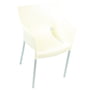 Kartell - Dr. NO Arm chair, wax white