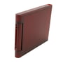 Kartell - Replacement book ends for Bookworm, (C8 / wine red)