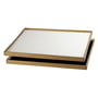 ArchitectMade - Tablett Turning Tray , 38 x 51 cm, black / white