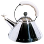 Alessi - Water kettle 9093 W "Bird Kettle", polished / white