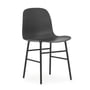 Normann Copenhagen - Form Chair, Steel Legs, black