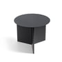 Hay - Slit Table Round Ø 45 x H 3 5. 5 cm, black