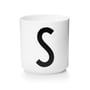 Design Letters - AJ Porcelain Cup S, white
