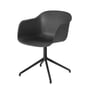 Muuto - Fiber Chair Swivel Base , black