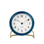 Rosendahl - AJ Station alarm clock, petrol / white