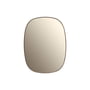 Muuto - Framed Mirror , small, taupe / taupe glass