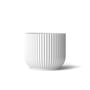 Lyngby Porcelæn - Flowerpot, white, S