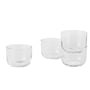 Muuto - Corky glasses (set of 4), low, clear