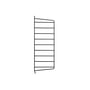 String - Wall ladder for String shelf 50 x 20 cm, black