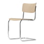 Thonet - S 43 Chair, chrome / natural beech (TP 17)