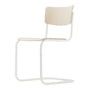 Thonet - S 43 Chair, white / light beech (TP 107)