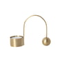 ferm living - Tealight holder balance , brass