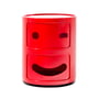 Kartell - Componibili container smile 4926, red