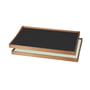 ArchitectMade - Tablett Turning Tray , 30 x 48 cm, black / green