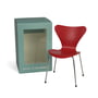 Fritz Hansen - Miniatur Serie 7 Chair, opium red