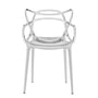 Kartell - Masters chair, metallic chrome-plated