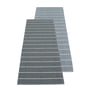 Pappelina - Carl reversible carpet, 70 x 180 cm, granite / storm