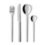 mono - A Table cutlery set 4pcs. with knife (long blade), polished stainless steel