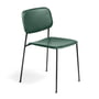 Hay - Soft Edge 45 chair, hunter green / black
