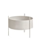 Woud - Pidestall Plant container M, grey