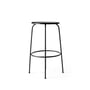 Audo - Afteroom Bar stool without backrest, black, H: 75 cm