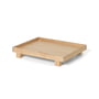 ferm living - Bon wooden tray, small / oak