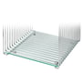 Montana - Shelf for panton wire 34,8 cm, clear glass