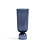 Hay - Bottoms up vase l, ø 12 x h 29,5 cm, navy blue