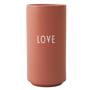 Design Letters - AJ Favourite Porcelain vase, Love / nude