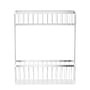 House doctor - Basket bathroom storage, double / stainless steel