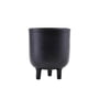 House doctor - Jang flowerpot, ø 15 x h 18 cm, black