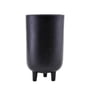 House doctor - Jang flowerpot, ø 15 x h 26 cm, black