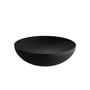 Alessi - Double-walled bowl, ø 25 x h 7.3 cm, black with relief decoration