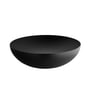 Alessi - Double-walled bowl, ø 32 x h 9.5 cm, black with relief decoration
