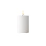 Collection - Block candle, D 5 cm x H 7 cm, white