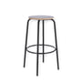 Jan kurtz - Paris bar stool h 65 cm, black
