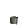 Woud - Pidestall Plant container S, taupe