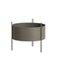Woud - Pidestall Plant container M, taupe