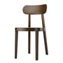 Thonet - 118 m chair, beech walnut stained
