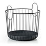 Zone Denmark - Inu Storage basket, Ø 40.6 x H 41.1 cm, black