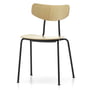 Vitra - Moca Chair, natural oak / black, felt glides
