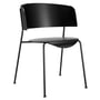 OUT Objekte unserer Tage - Wagner armchair, black / oak black lacquered