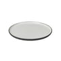 Broste copenhagen - Esrum breakfast plate ø 21 cm, glossy ivory / matt gray