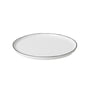 Broste copenhagen - Salt breakfast plate ø 22 cm, white / black