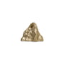 ferm Living - Stone candle holder small, brass