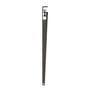 TipToe - Table leg H 90 cm, patinated steel