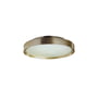 Oluce - Berlin wall and ceiling lamp Ø 30 cm, gold