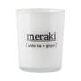 Meraki - Scented candle, Ø 5.5 cm, White Tea & Ginger