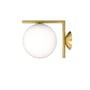 Flos - IC C / W1 BRO wall and ceiling lamp, brass